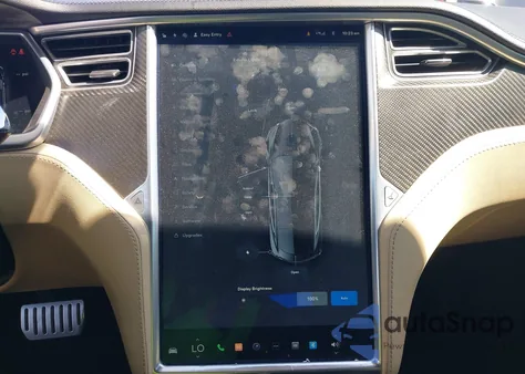 2014 Tesla Model S P85 z USA, uszkodzony, nr VIN 5YJSA1H19EFP36954